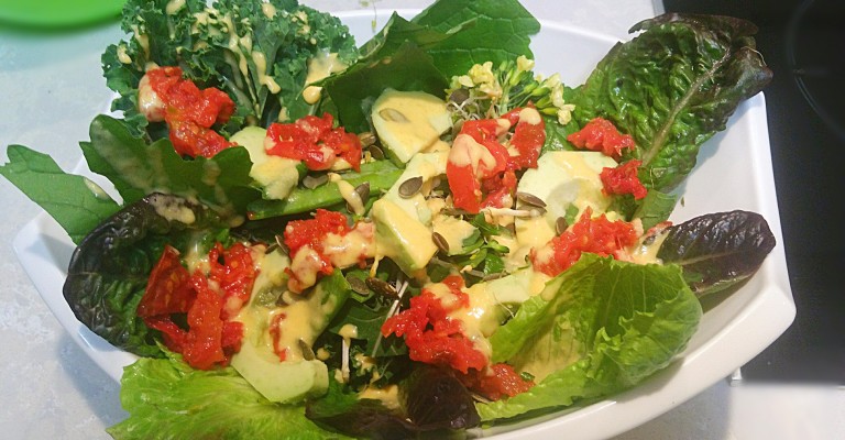 Ensalada super verde con vinagreta de cítricos | Love my Salad