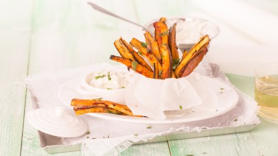 Aubergine frietjes