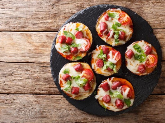 Easy eggplant 'pizza' | Love my Salad