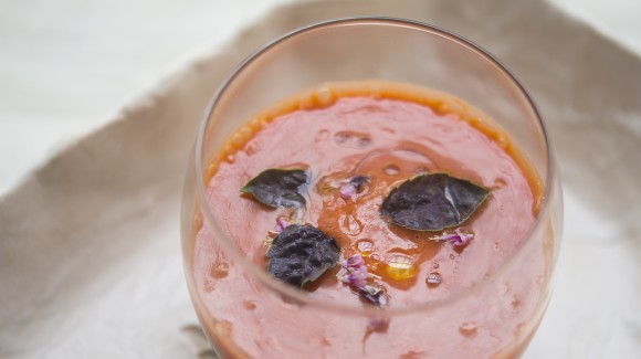 Rico gazpacho negro 