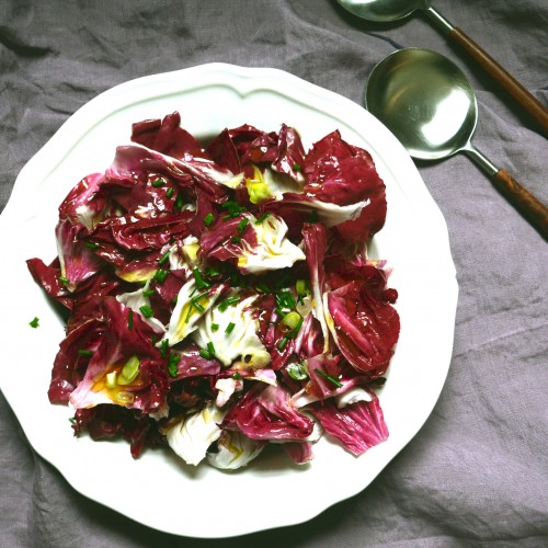Ensalada de achicoria con vinagreta de mostaza y cebollino | Love my Salad
