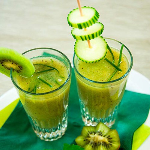 Cucumber-Kiwi-Smoothie | Love my Salad